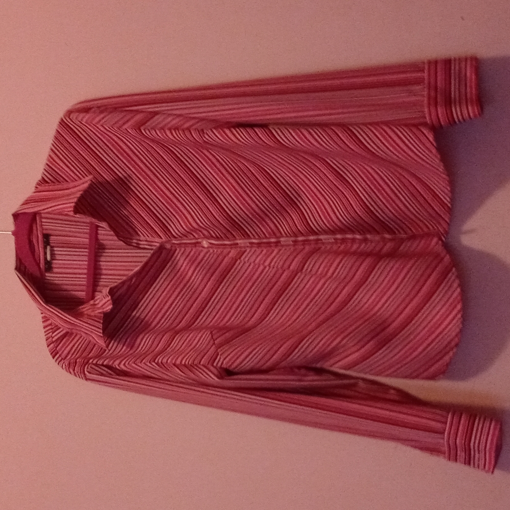 Ninety Brand size XL soft material pink and brown strips nice